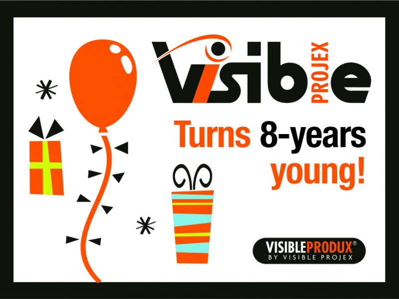 Visible Projex turns 8!